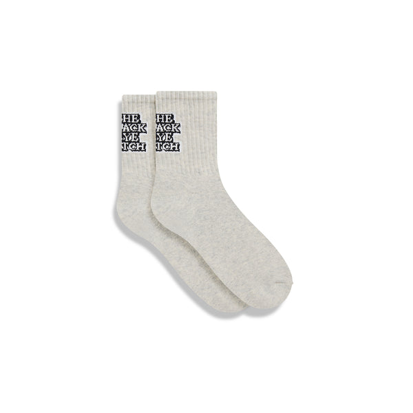 OG LABEL SOCKS GRAY