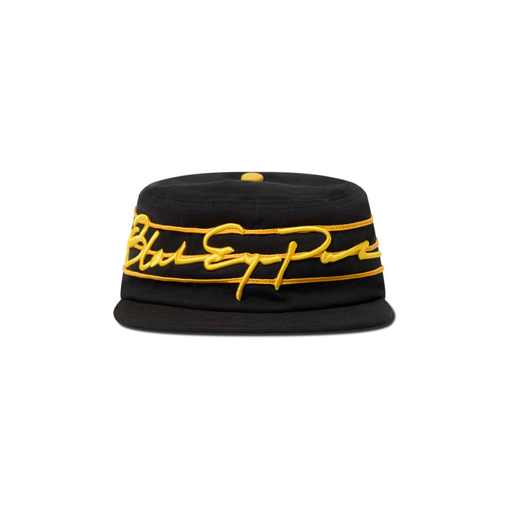 Autograph Logo Pillbox Cap, Black