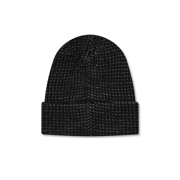 OG LABEL REFLECTOR WOVEN BEANIE BLACK