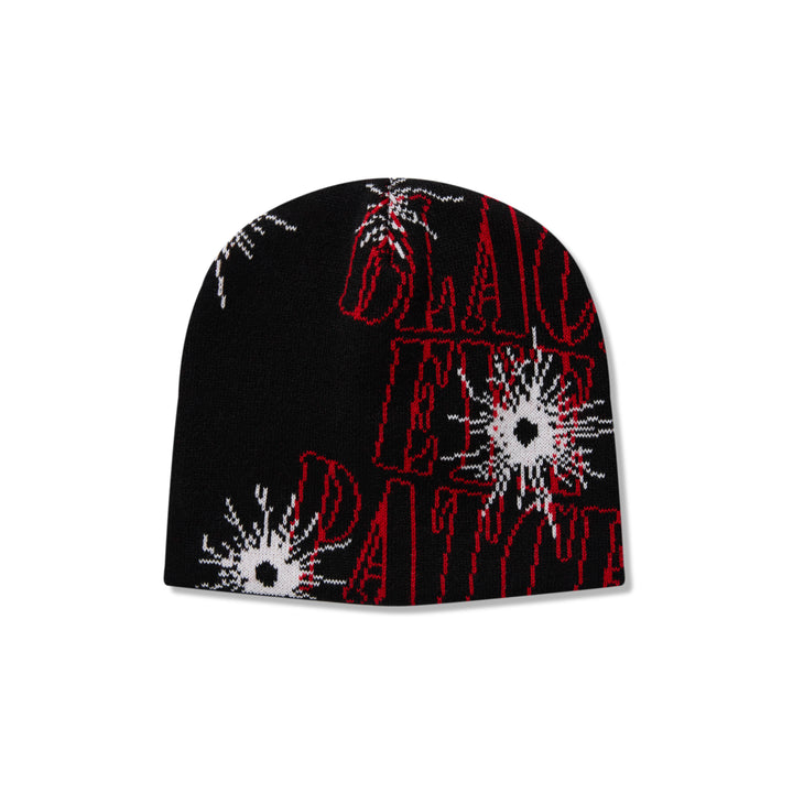 GUNSHOT SINGLE BEANIE BLACK