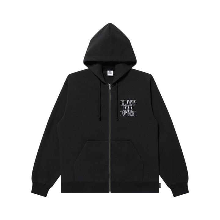 THEBLACKEYEPATCHパーカー SPANDEX LOGO ZIP HOODIE BLACK – BlackEyePatch