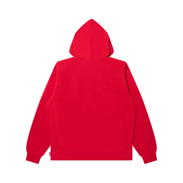 HWC LABEL HOODIE RED