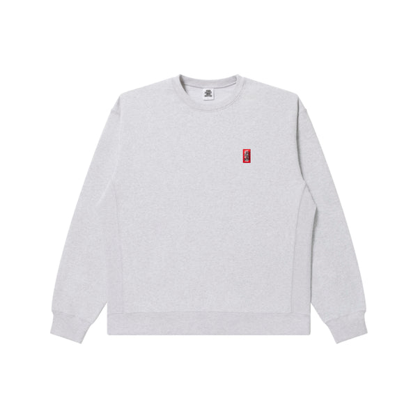 SMALL HWC CREW SWEAT HEATHER GRAY