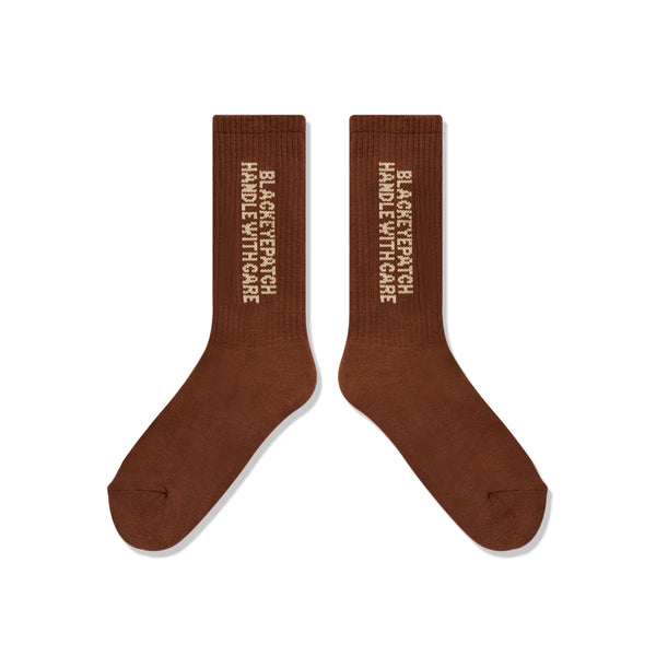 HWC SOCKS BROWN