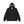 Reflector Embroidered Small HWC Zip Hoodie, Black