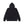 Reflector Embroidered Small HWC Zip Hoodie, Black
