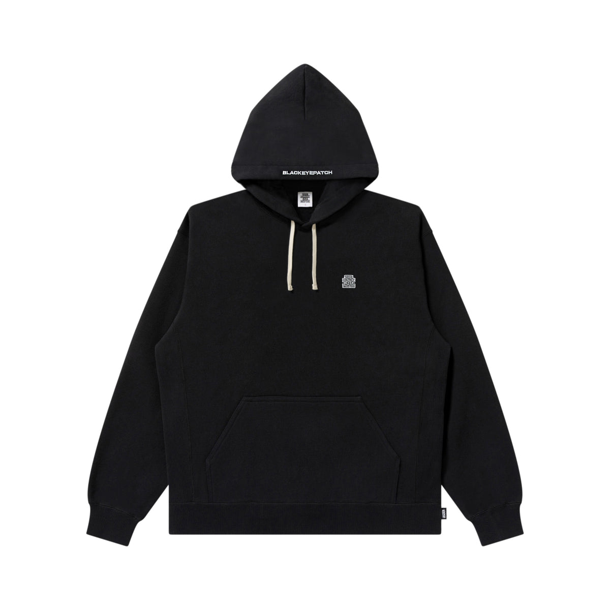 Small OG Label Heavyweight Hoodie, Black – BlackEyePatch