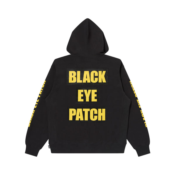 GRADIENT OG LABEL HOODIE BLACK