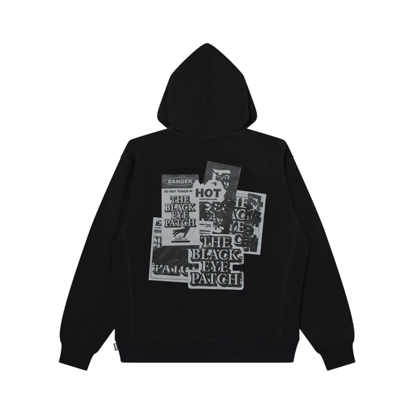 GRAYSCALE LABEL PACK HOODIE BLACK