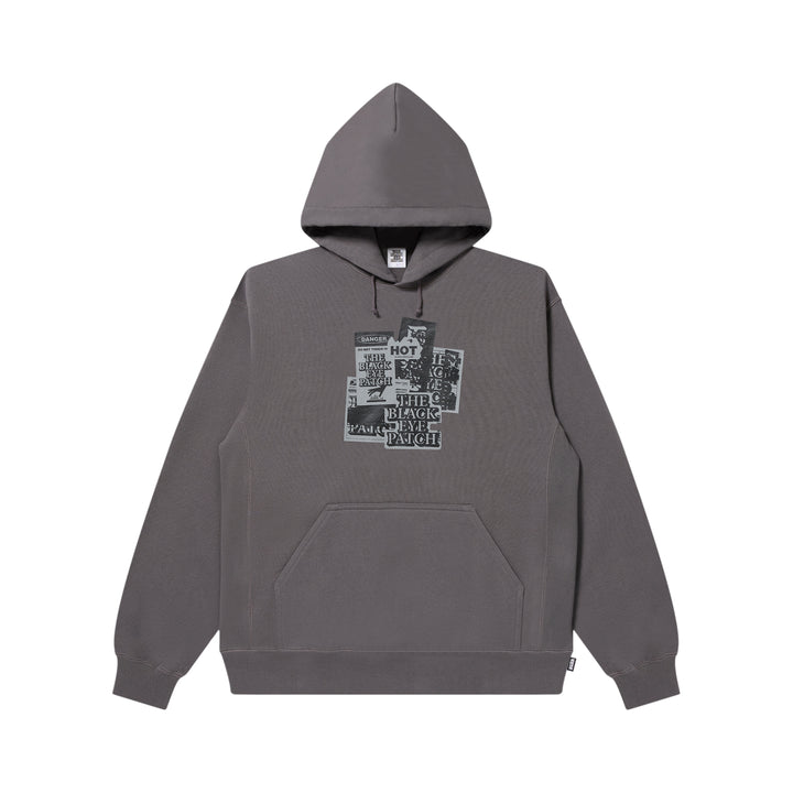 GRAYSCALE LABEL PACK HOODIE CHARCOAL