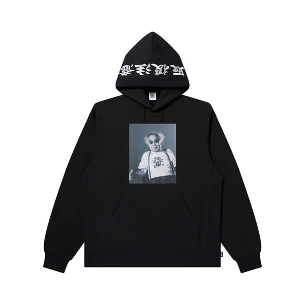 NOBUYOSHI ARAKI PORTRAIT HOODIE BLACK