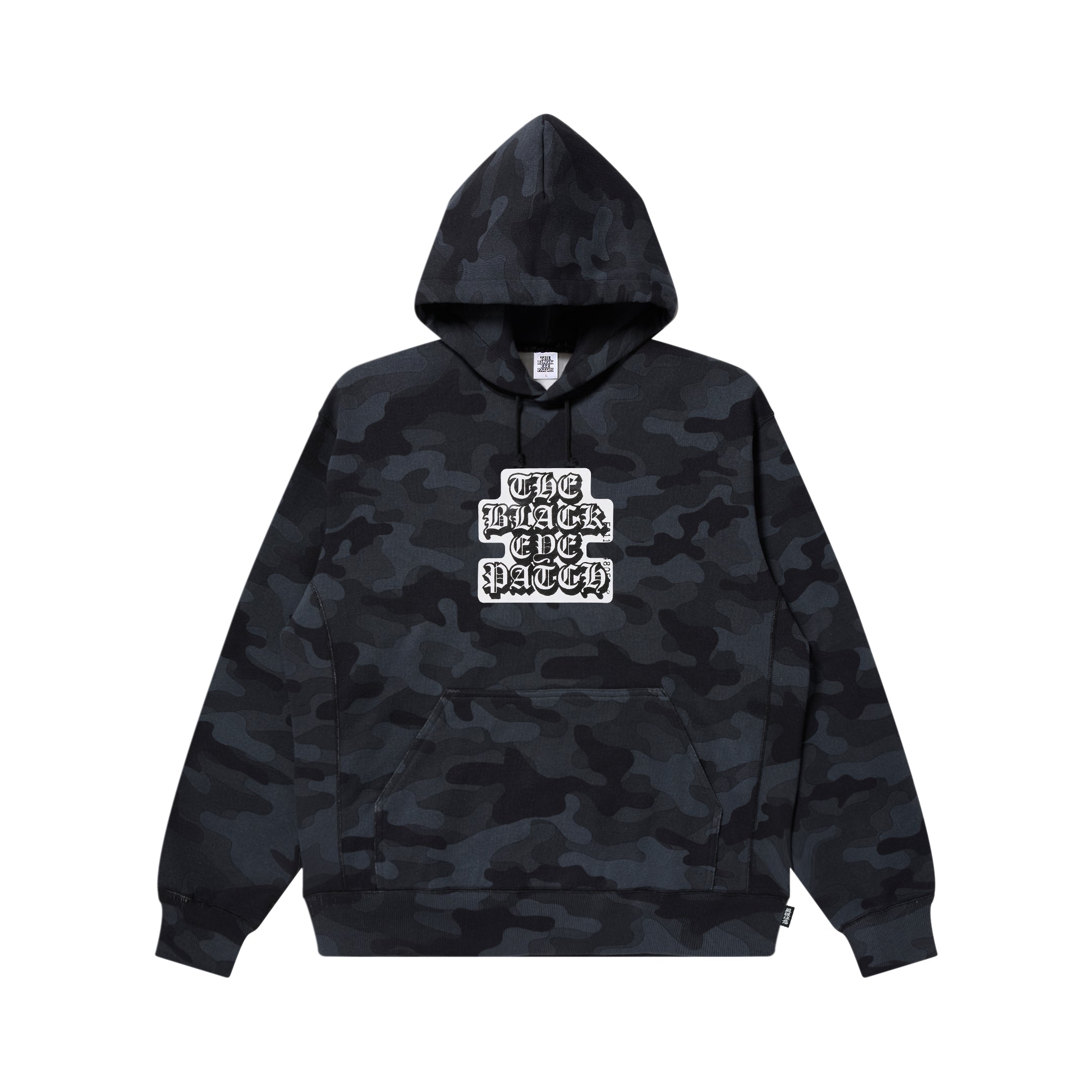 OE OG LABEL HOODIE BLACK CAMO – BlackEyePatch