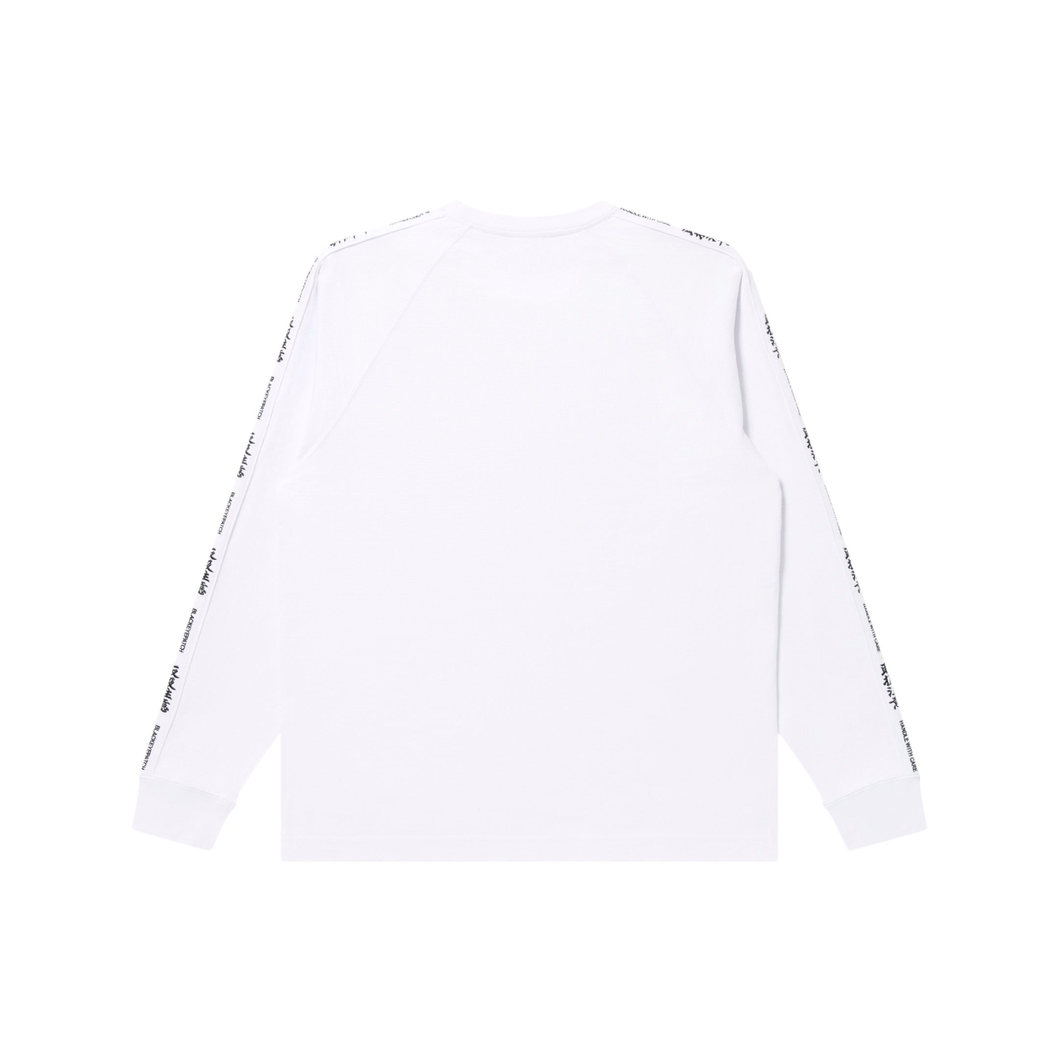 Maki ラグラン L white ロンT Maki ラグラン L white ロンT