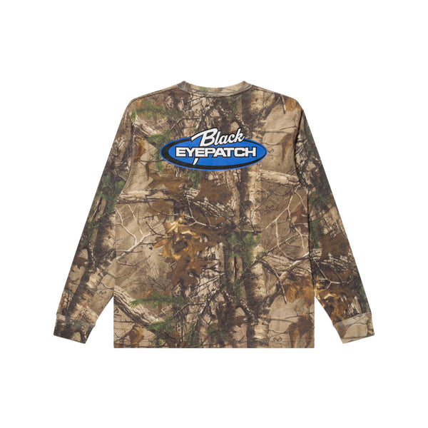 REAL TREE TEAM LOGO L/S TEE MULTI