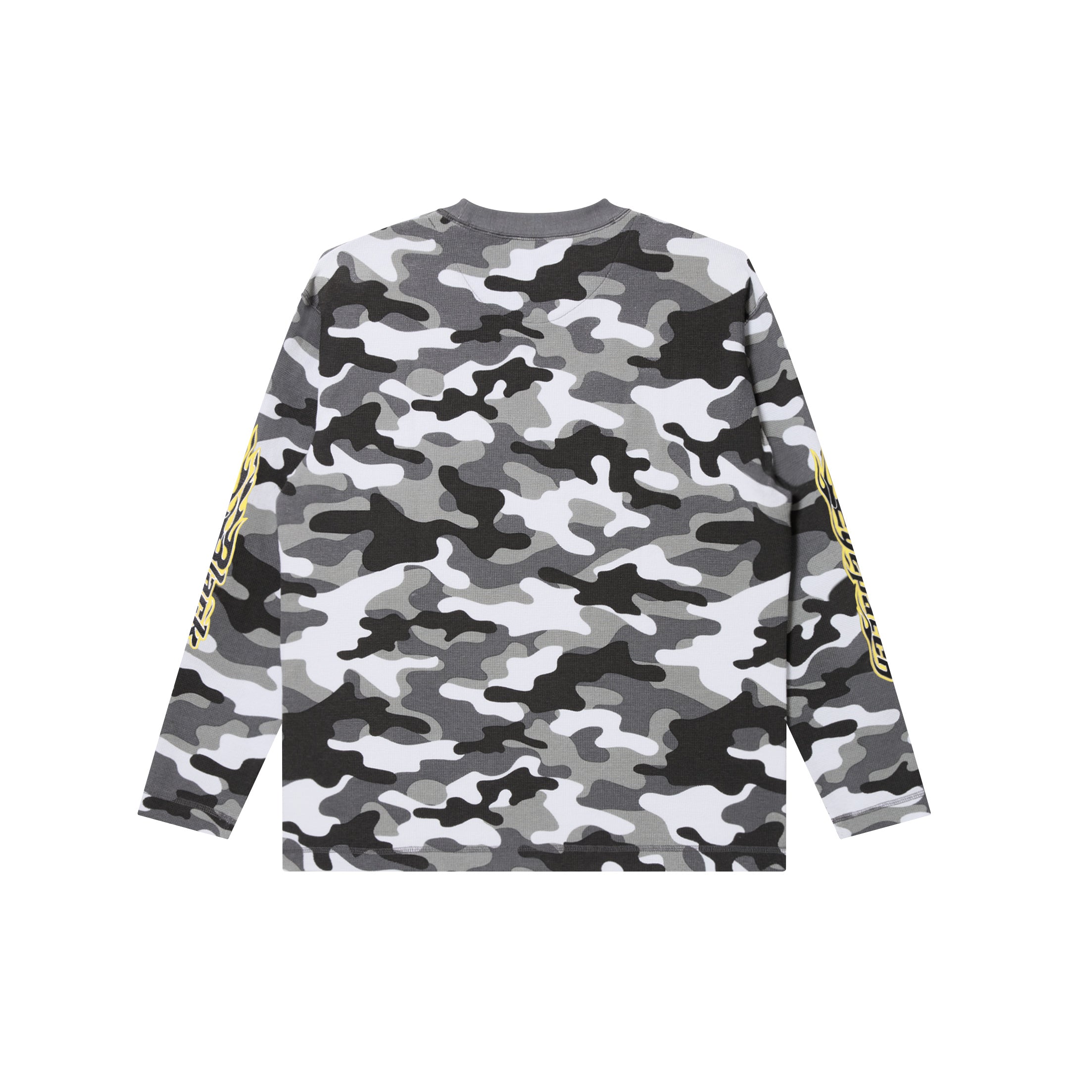FLAME LOGO THERMAL L/S TEE CITY CAMO – BlackEyePatch