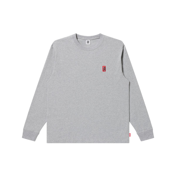 SMALL HWC L/S TEE HEATHER GRAY