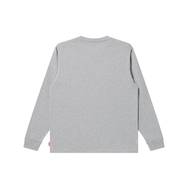 SMALL HWC L/S TEE HEATHER GRAY