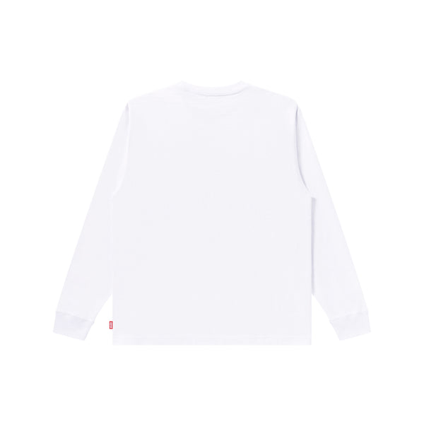 Small HWC Long Sleeve T-Shirt, White