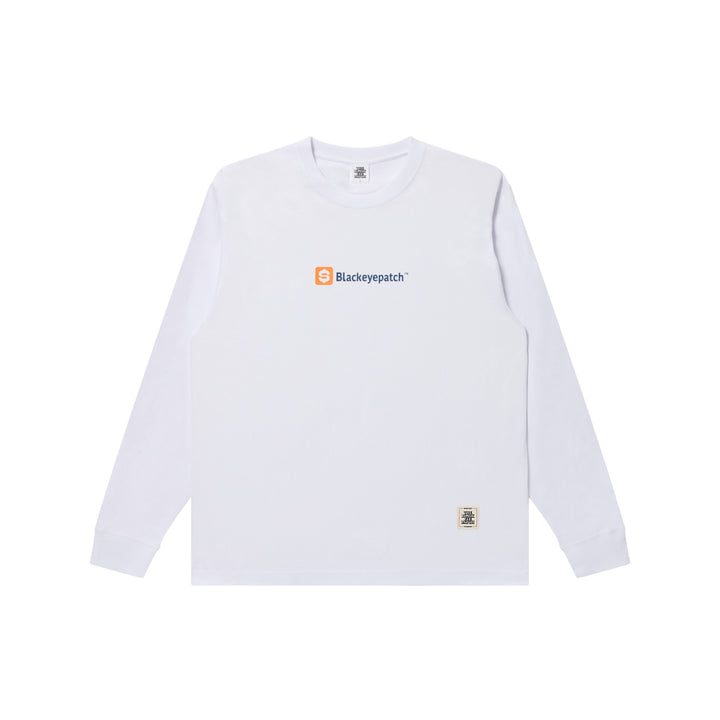 DOLLAR BLOGGER L/S TEE WHITE