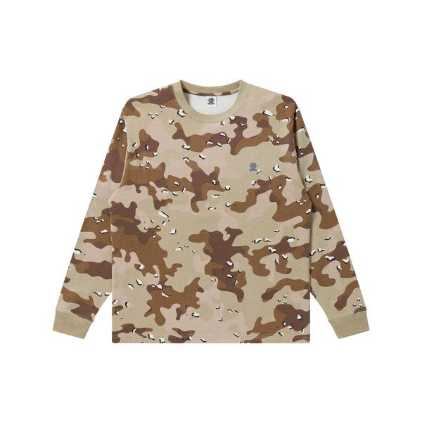 SMALL OG L/S TEE DESERT CAMO