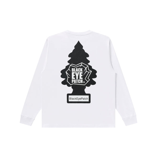 FRESH ICY AIR LOGO L/S TEE WHITE