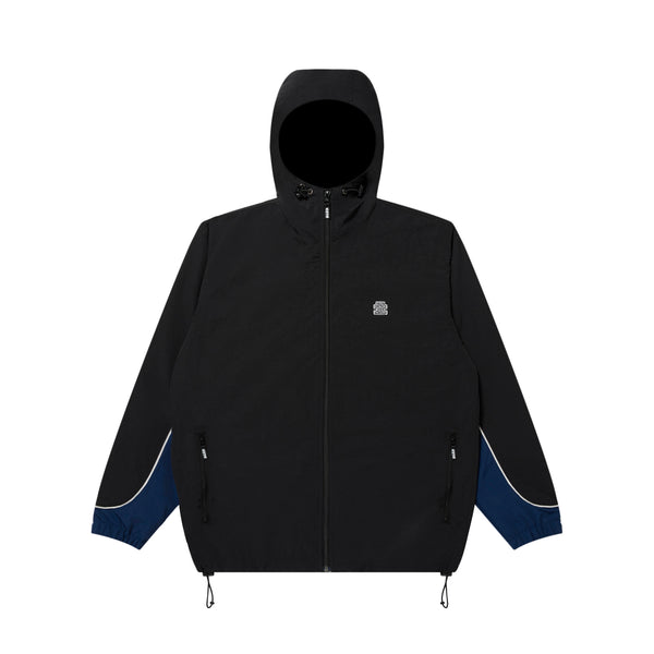 Small OG Label Nylon Track Jacket, Black