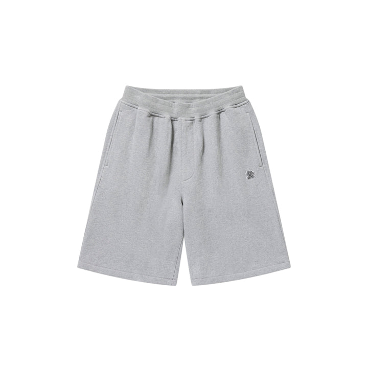 SMALL OG BAGGY SWEAT SHORTS HEATHER GRAY