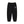 Stencil Logo Embroidered Sweat Pants, Black