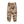 Sweatpants with stencil logo embroidery, desert camo pattern.