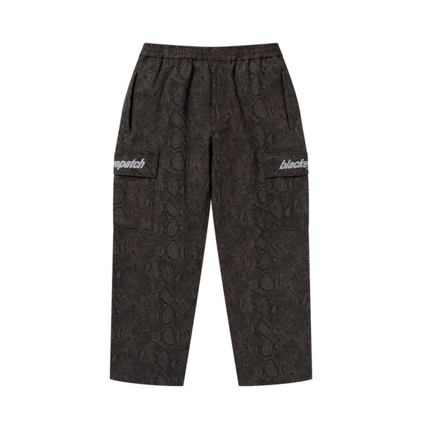 LOWERCASE LOGO PYTHON CARGO PANTS