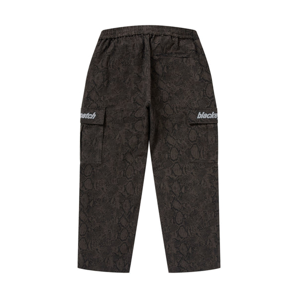 LOWERCASE LOGO PYTHON CARGO PANTS
