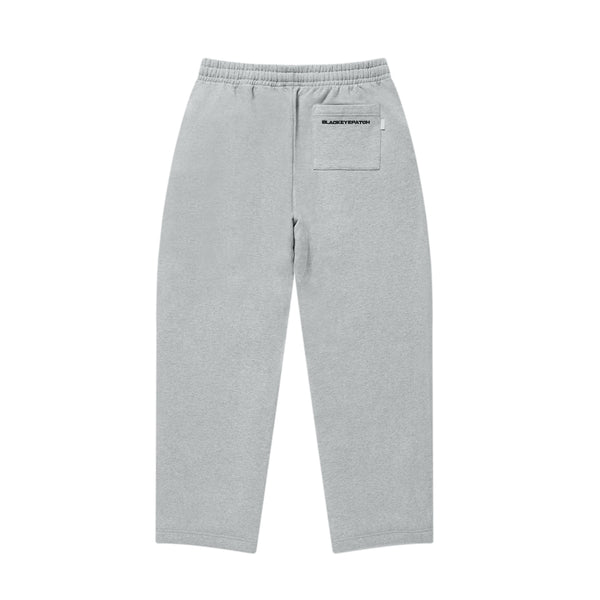 SMALL OG LABEL HEAVYWEIGHT SWEAT PANTS HEATHER GRAY