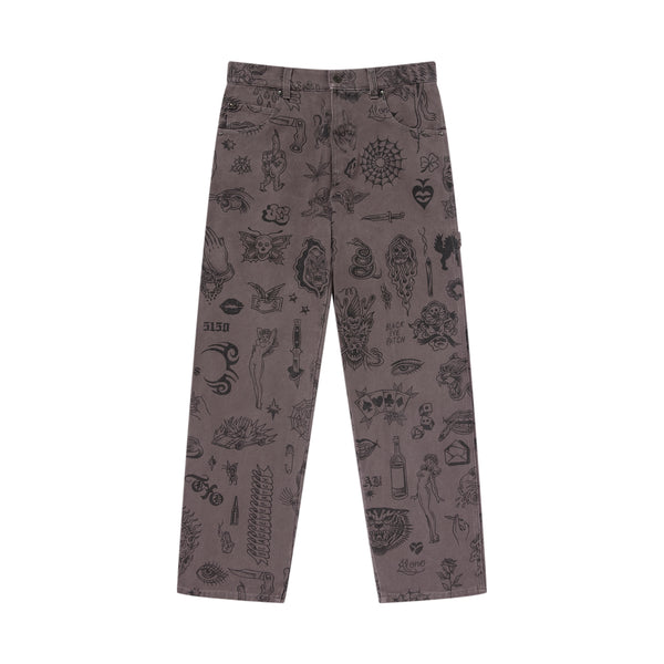 UE TATTOO FLASH DUCK PANTS CHARCOAL