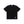 BIG DOLLAR SIGN FABRIC STITCHED TEE BLACK