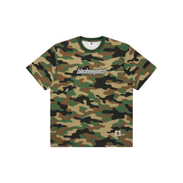 LOWERCASE LOGO TEE WOODLAND CAMO