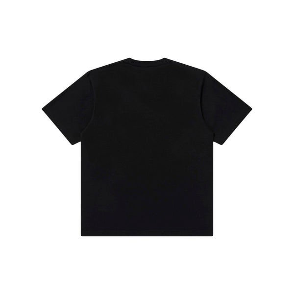 OE LOGO EMBROIDERED TEE BLACK