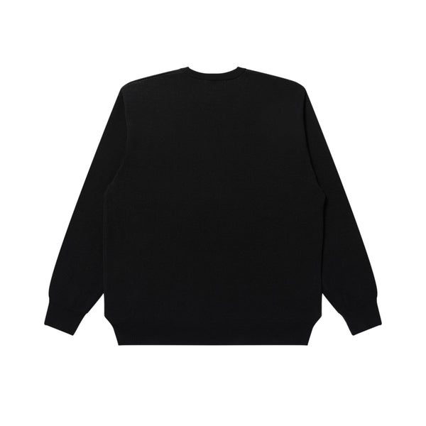 OG LABEL Knit Sweater, Black