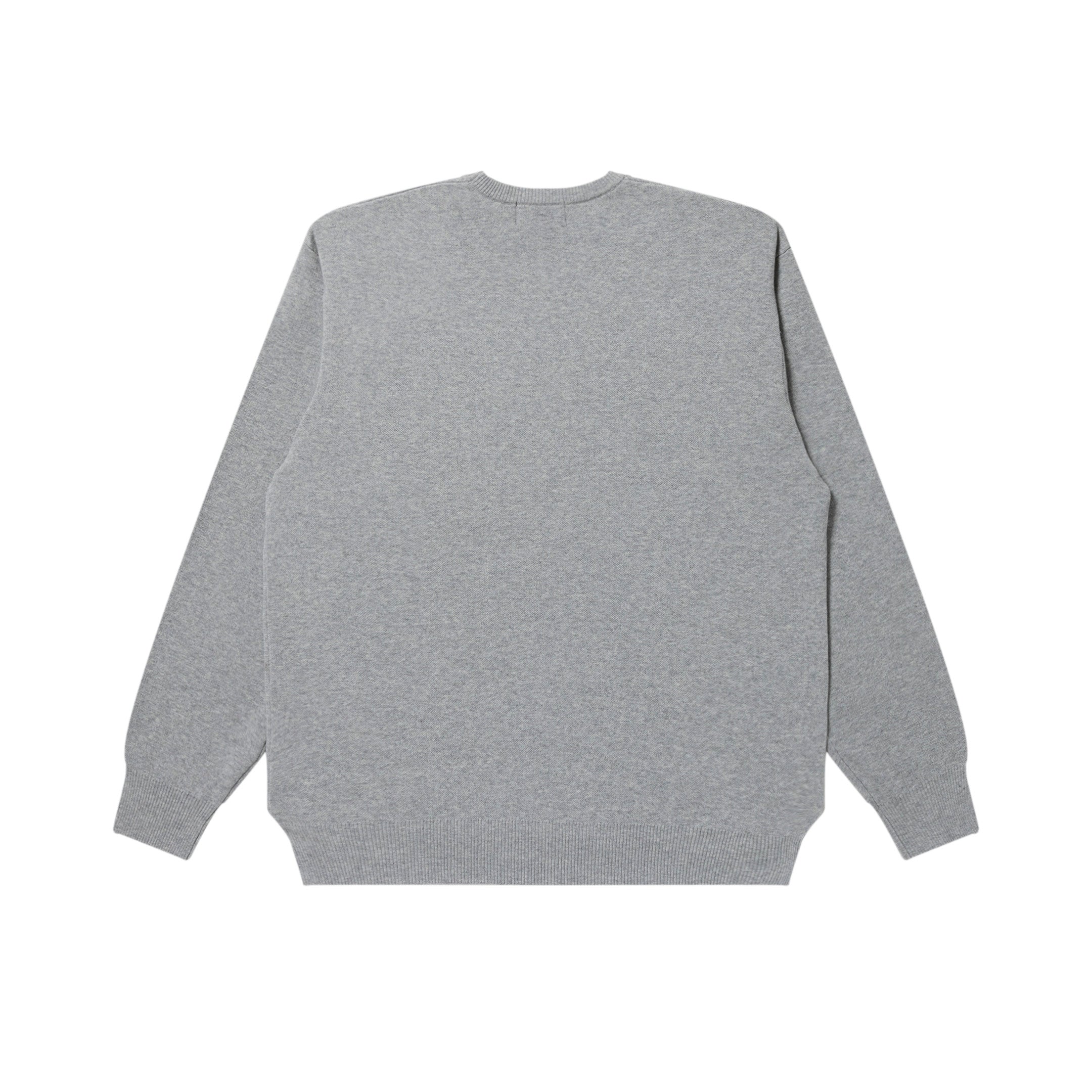 OG LABEL KNIT SWEATER GRAY – BlackEyePatch