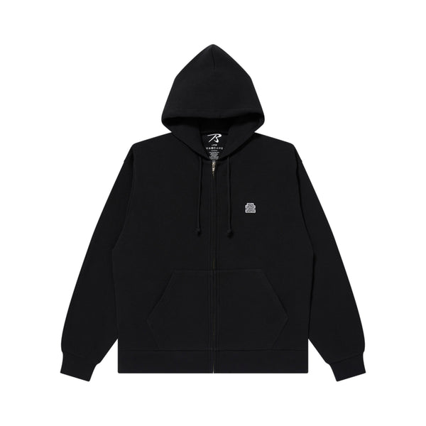 Small OG Thermal Zip Hoodie, Black