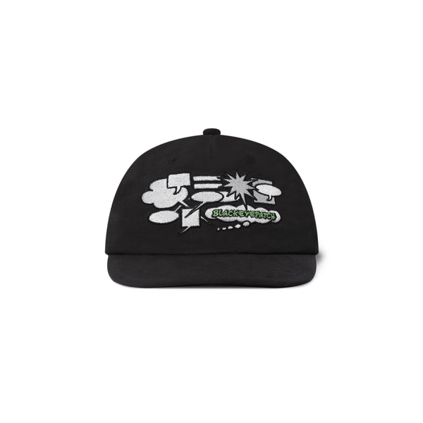 SPEECH BUBBLES CAP BLACK