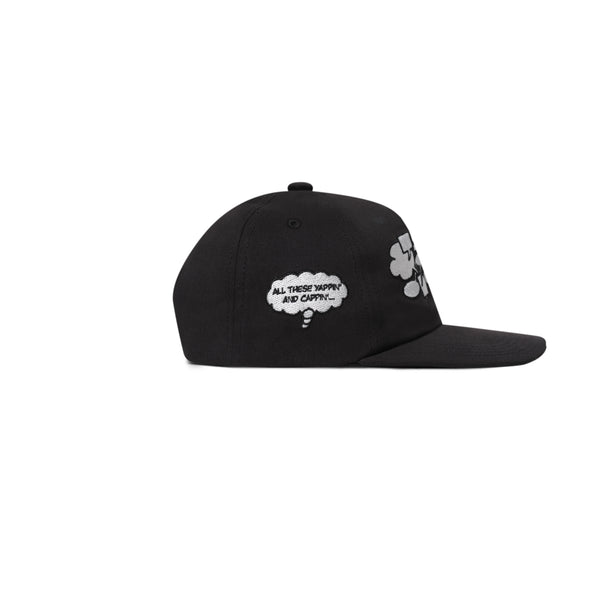 SPEECH BUBBLES CAP BLACK