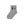 DOLLAR SIGN SHORT SOCKS HEATHER GRAY
