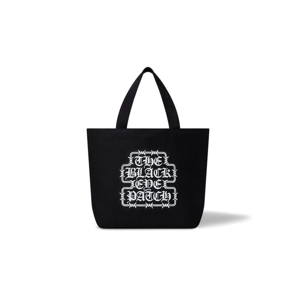 BARBED WIRE OG LABEL MEDIUM TOTE BLACK