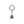SPRAY CAP KEYCHAIN SILVER