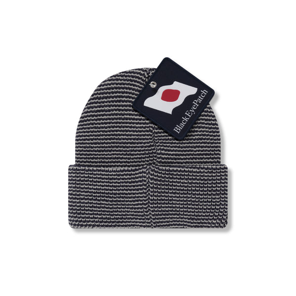 JAPAN FLAG PATCH TAGGED BEANIE BLUE
