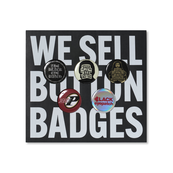 ASSORTED BUTTON BADGES