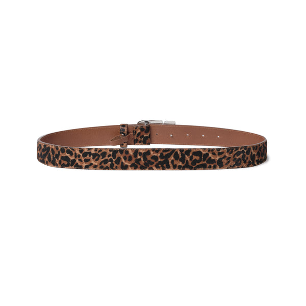 LEOPARD LETTERS BELT