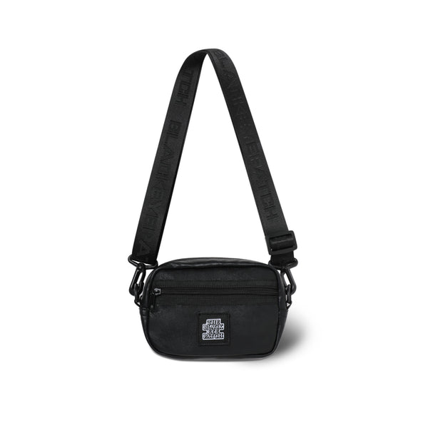 OG LABEL PU SHOULDER BAG BLACK