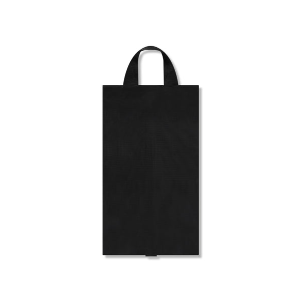 OG LABEL ZIP SHOES BAG BLACK