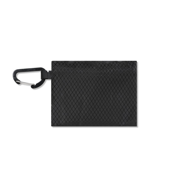 OG LABEL MINI ZIP POUCH BLACK